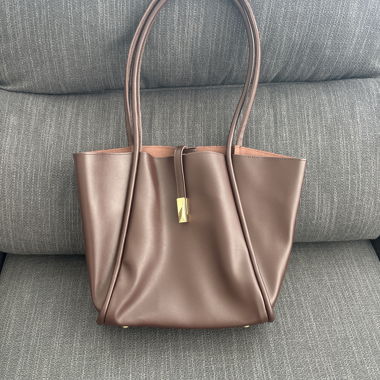 Sac cabas marron
