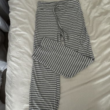 Pantalon de détente à rayures