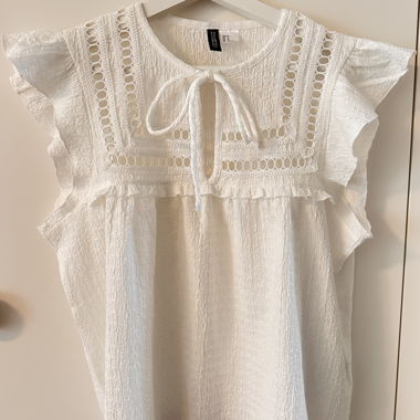 Sweet White Blouse