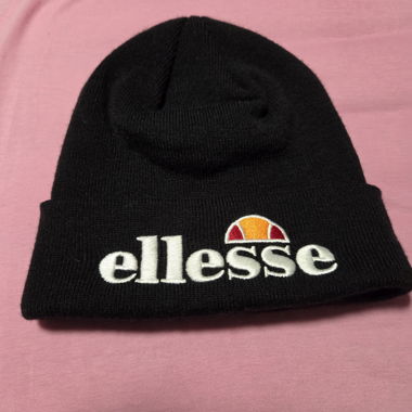 Ellesse Black Knit Beanie