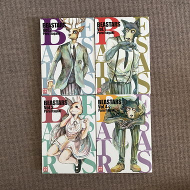 Manga Beastars Vol. 1-4