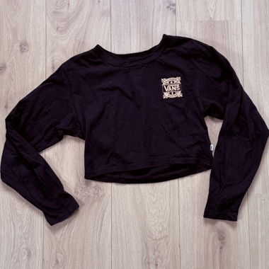 Vans Langarmshirt schwarz