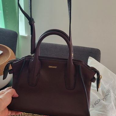 DKNY Bordeaux Handbag