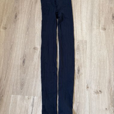 Collants noirs à motif