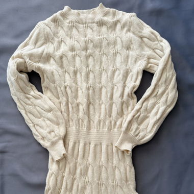 Flauschiges Kleid