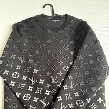 Lousi Vuitton Fil Coupe Sweatshirt mit Farbverlauf