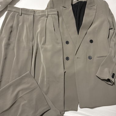 Completo marrone/grigio