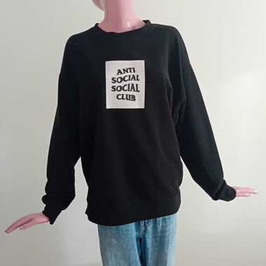 Pullover, M, schwarz 