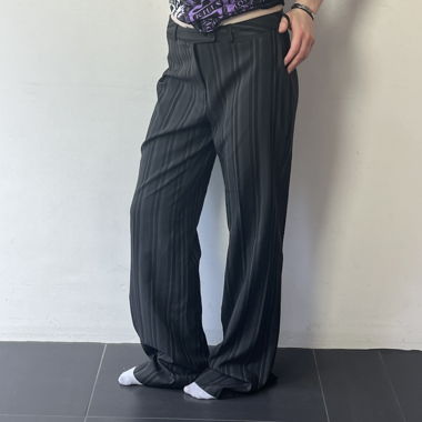 baggy chic suit pants