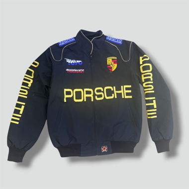 Porsche streetwear 00s racing jacket
