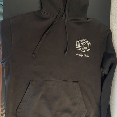 Sweat à capuche noir