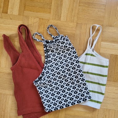 3 Summer Crop Tops