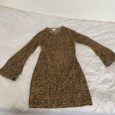 Robe léopard extensible H&M - XS