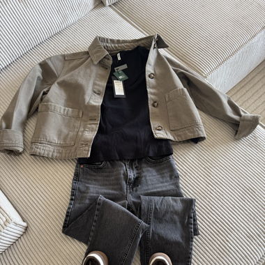 Jeans mom noir - top shop