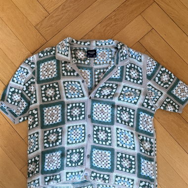 Camicia all’uncinetto Abercrombie & Fitch XXL