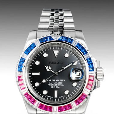 Seikmod Marine Pepsi–NH35 Automatique–40mm