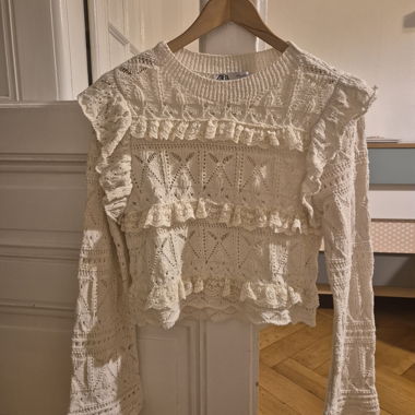 Zara crochet sweater