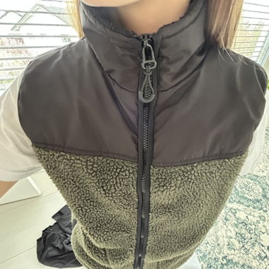 Fleece Puffer Vest