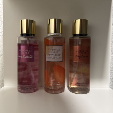 Set mit 3 Victoria’s Secret Bodysprays à 250 ml