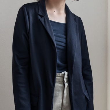 Schwarzer Blazer