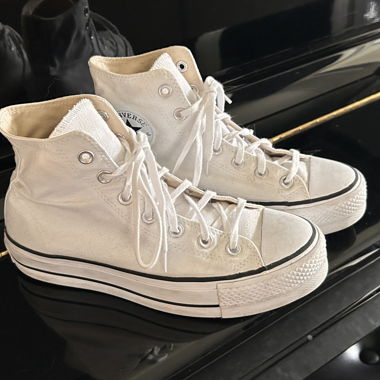 Converse All Star montantes blanches