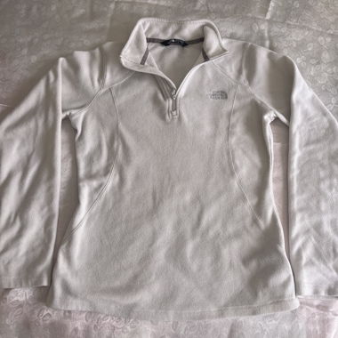 The North Face Fleece 1/4-Zip weiss Damen 