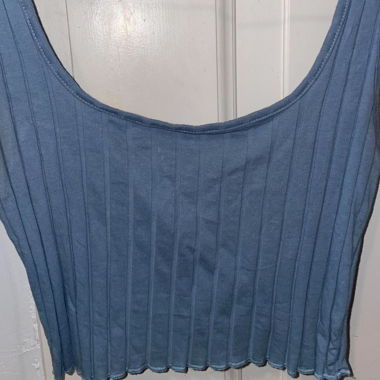 Top SHEIN bleu pale 