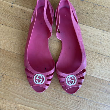 Gucci rosa Ballerinas
