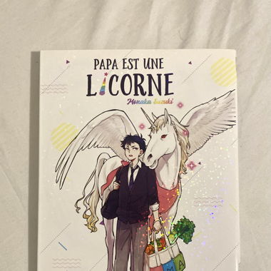 papa est une licorne // manga