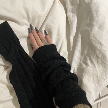 Knitted Arm or Leg Warmers, Stulpen