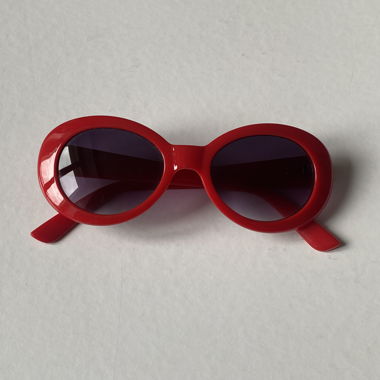 Lunettes de soirée rouges 