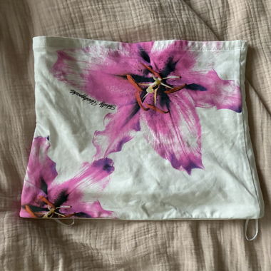 Floral tube top