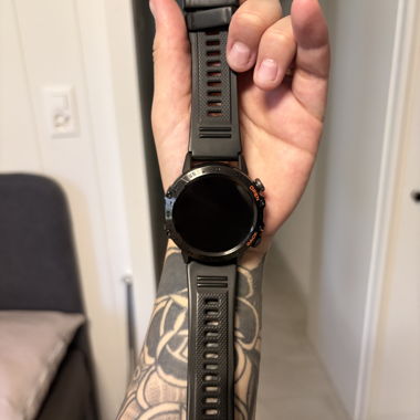 Orologio connesso nero