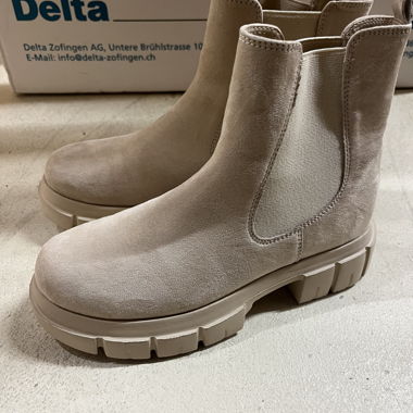 bottes beige 