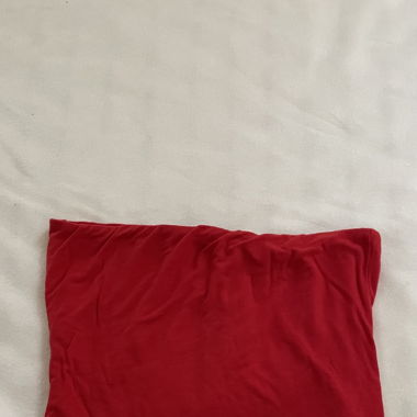 Top bandeau rouge 