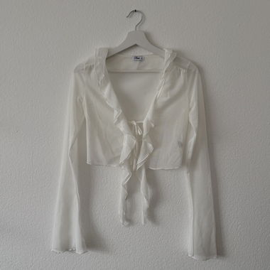 transparent blouse
