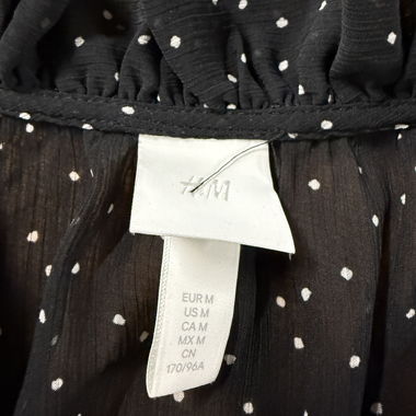 H&M Polka-Dot Short Dress