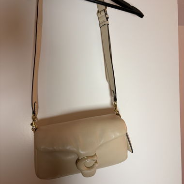 Borsa Coach crema