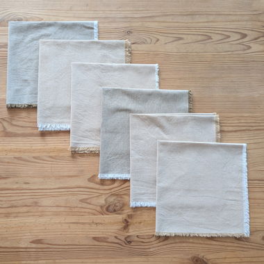 Set di 6 tovaglioli da tavola