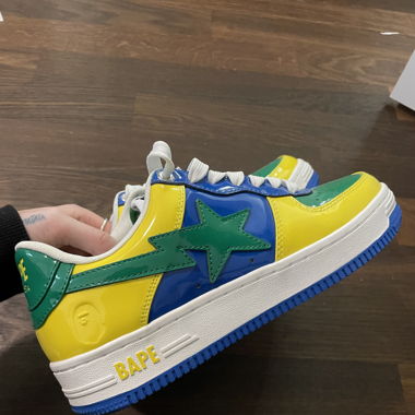 Bape Sta Colourful Sneakers Size EUR 40