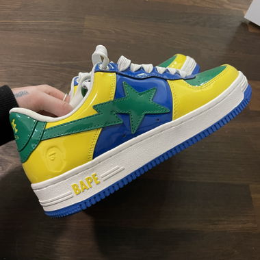 Bape Sta Colourful Sneakers Size EUR 40