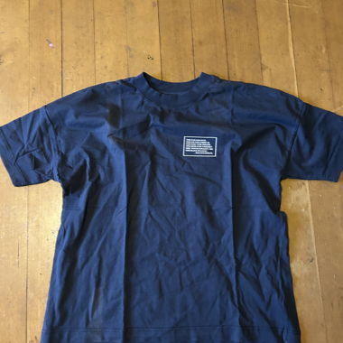 T-shirt nero con stampa