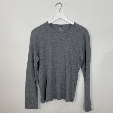 H&M Graues Langarmshirt