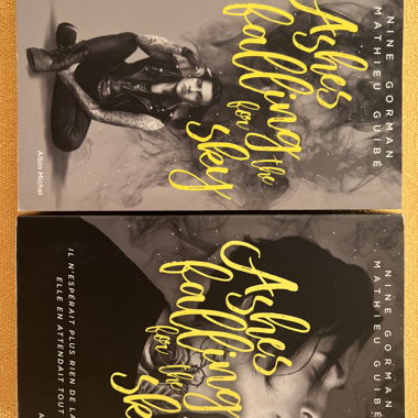 2 livres Ashes Falling for the Sky
