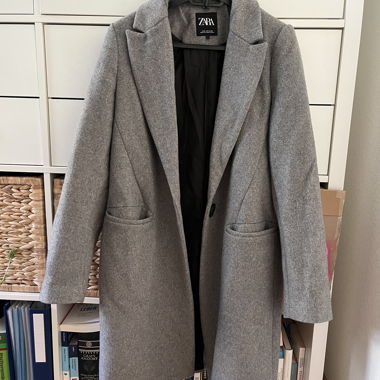 Cappotto Zara grigio, Taglia S