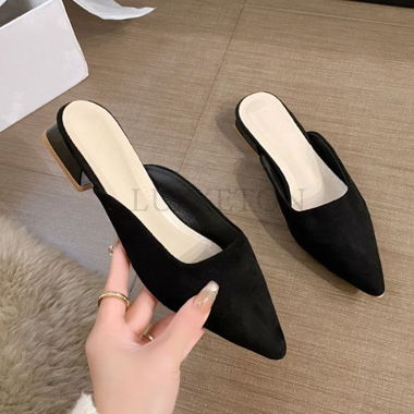 Elegante Damen Sommer Pantoletten Gr. 35
