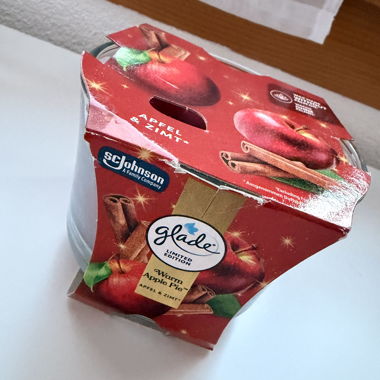 Glade Duftkerze Apfel & Zimt