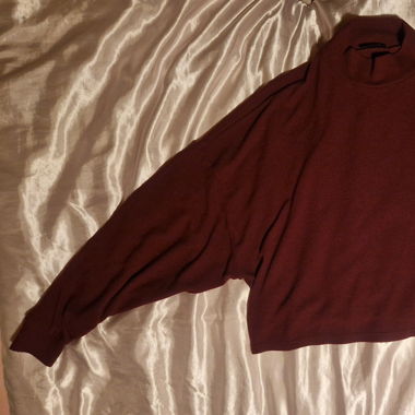 Oversize Pullover Bordeaux