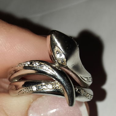 Bague serpent 
