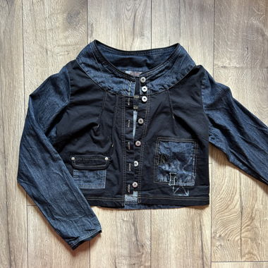 Veste courte en jean